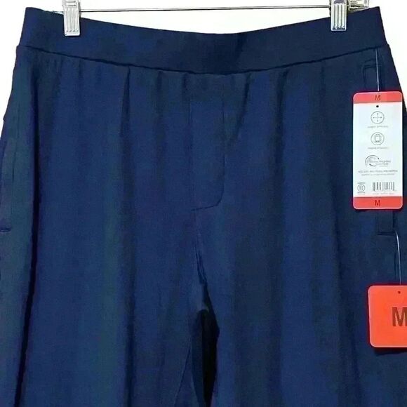 Mondetta Outdoor Project Track Pants Men’s Medium Blue Activewear Athleisure NWT - Picture 3 of 9